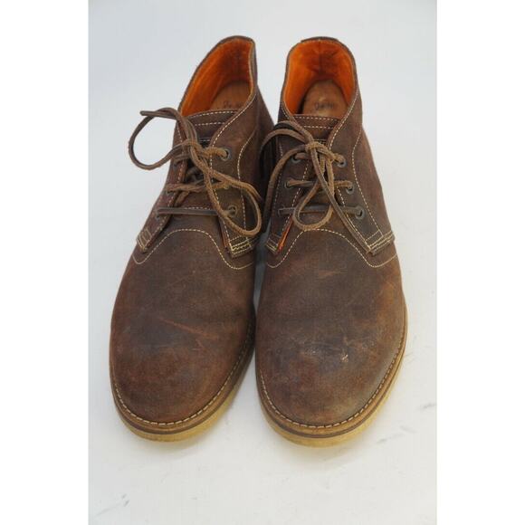 Wolverine 1883 Chukka Boots Mens 12 Brown Leather Lace Up Hand Crafted Casual main image 9